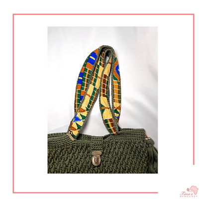 Crochet Bag "OLIVE" Tima's Afrochet